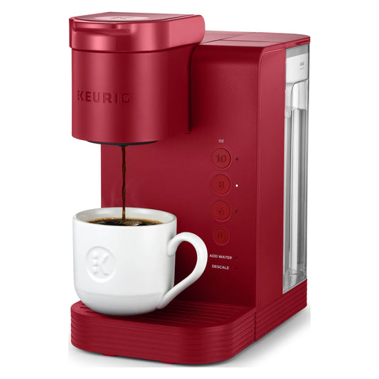 K-Express Essentials Red Single-Serve K-Cup Pod Coffee Maker