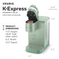 K-Express Essentials Single Serve K-Cup Pod Coffee Maker, Sage