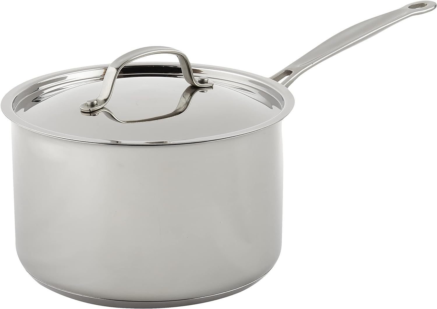 7194-20 Chef'S Classic Stainless 4-Quart Saucepan with Cover