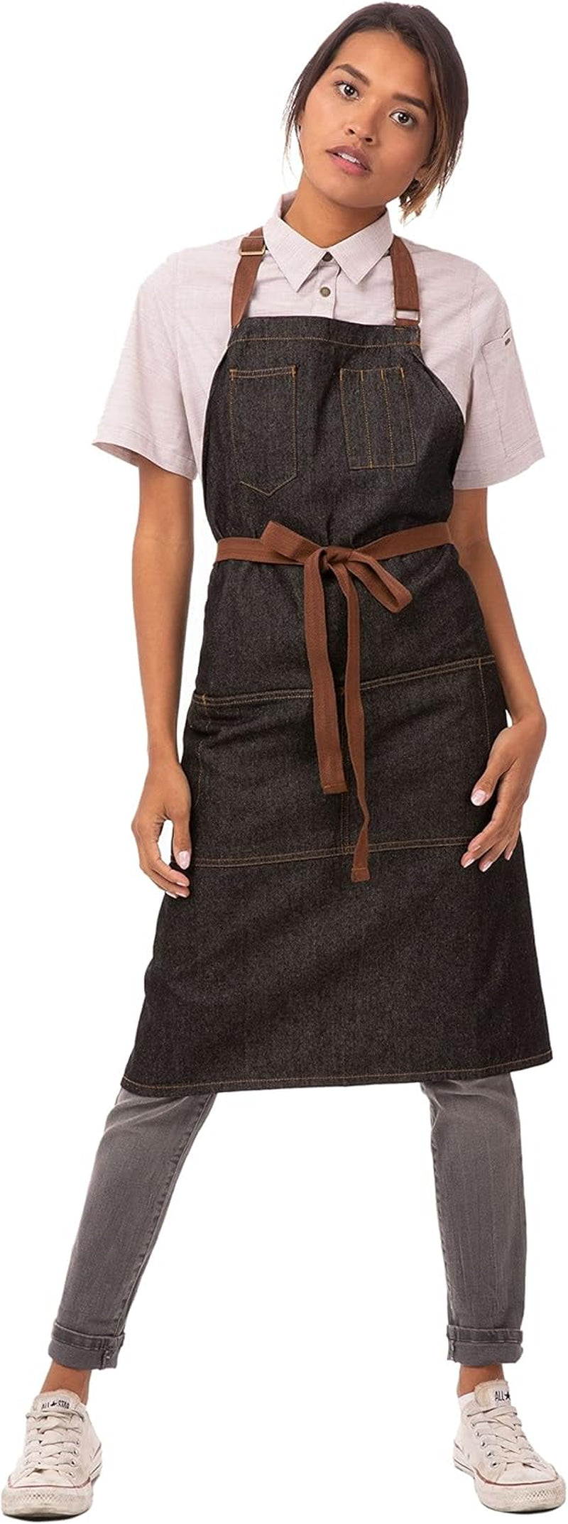 Unisex Memphis Bib Apron