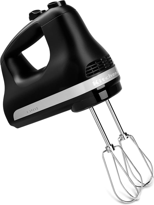 5 Ultra Power Speed Hand Mixer - KHM512, Matte Black