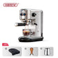 Coffee Maker Cafetera 20 Bar Inox Semi Automatic Super Slim ESE POD& Powder Espresso Cappuccino Machine Hot Water H11