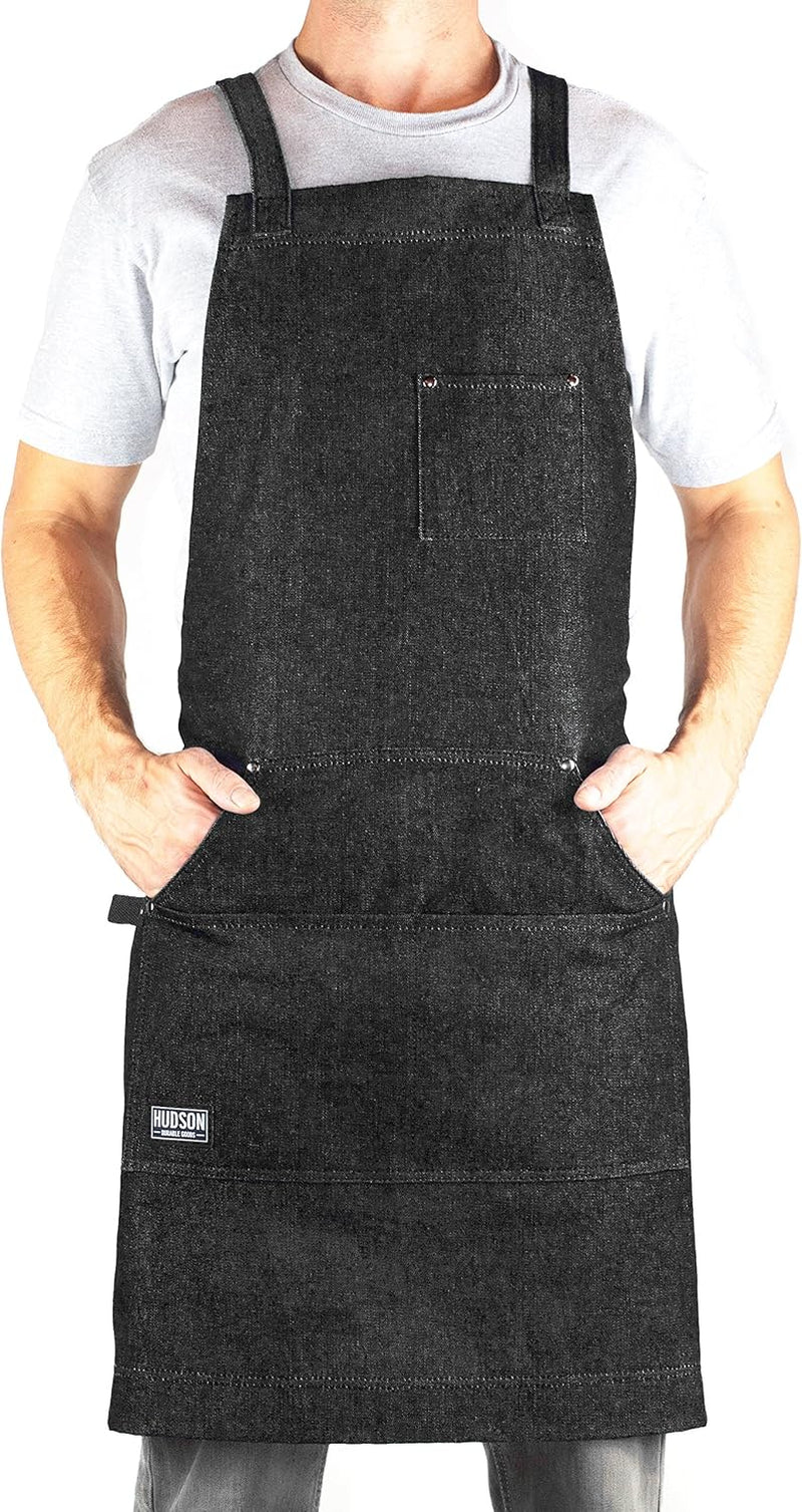 - Professional Grade Chef Apron for Kitchen, BBQ & Grill