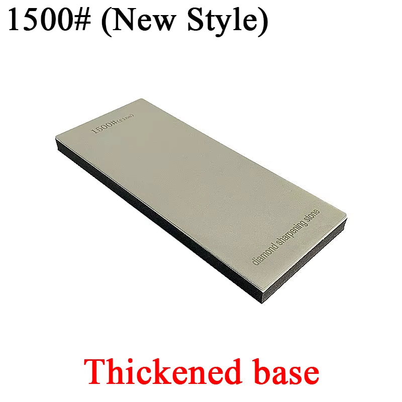 New Thickened Non-Slip Base Diamond Stone Kitchen Knife Sharpening System Tool 15 Degree Sharpener Whetstone Leather Polishing