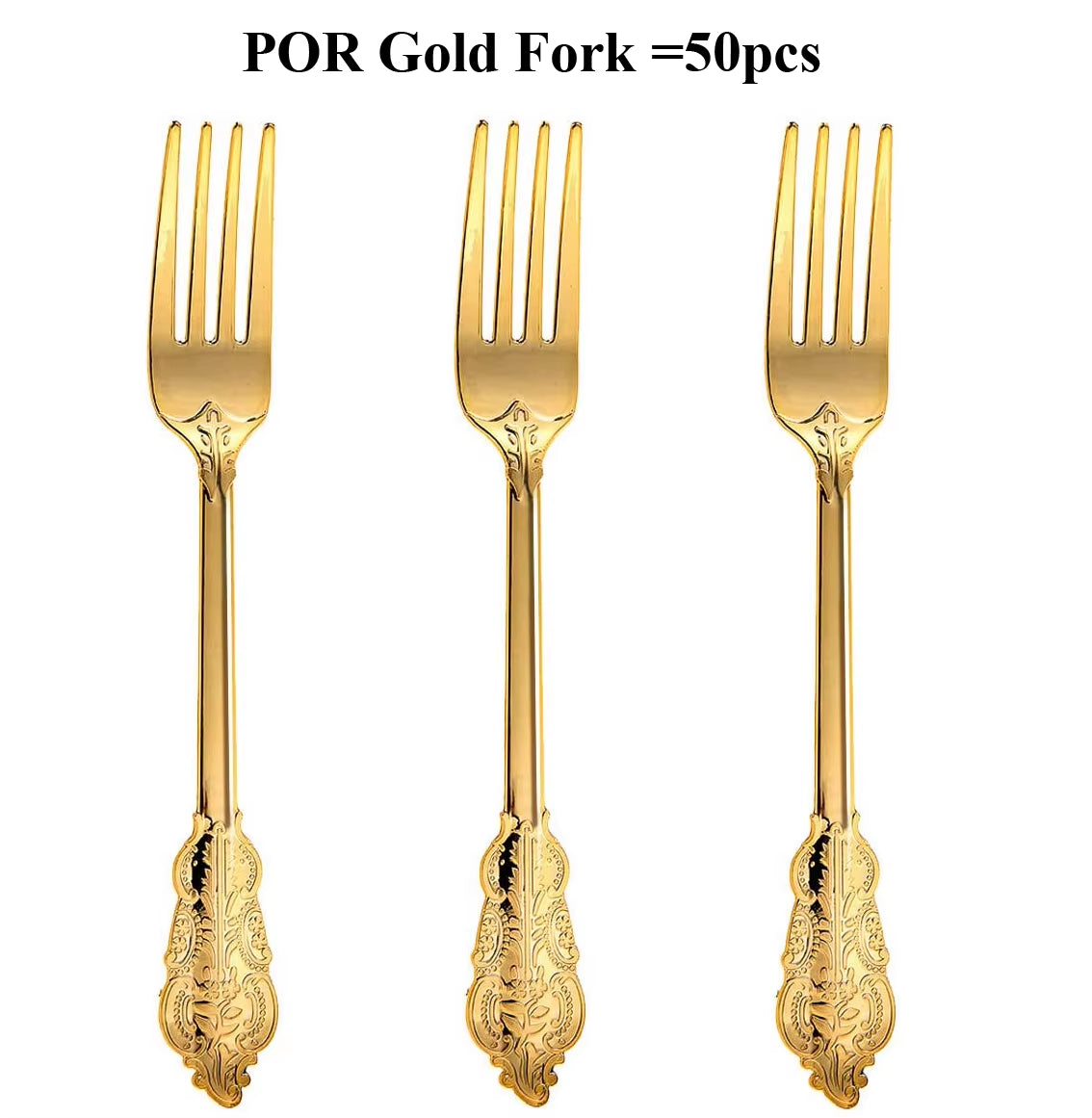 75 Pieces Gold Plastic Silverware- Party Flatware Set-Heavyweight Plastic Cutlery- Includes 25 Forks, 25 Spoons, 25 Knives