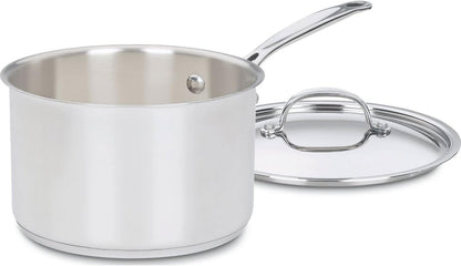 7194-20 Chef'S Classic Stainless 4-Quart Saucepan with Cover