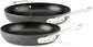 HA1 Hard Anodized Non Stick Fry Pan Set 2 Piece, 8, 10 Inch, Induction, Oven Broiler Safe 500F, Pots and Pans Set, Kitchen Frying Pans, Skillets, Premium Cookware, Home, Dishwasher Safe Black