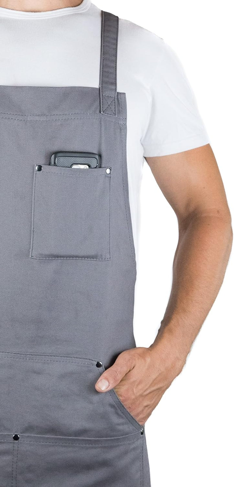 - Professional Grade Chef Apron for Kitchen, BBQ & Grill