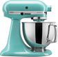 Artisan Series 5 Quart Tilt Head Stand Mixer with Pouring Shield KSM150PS, Contour Silver