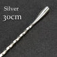 30Cm/40Cm/50Cm Teardrop Cocktail Bar Spoon Mixing Spoon 304 Stainless Steel Twisted Mixing Stir Spoon Bar Tool