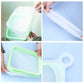 Silicone Crisper Sandwich Toast Lunch Box Outdoor Toast Afternoon Tea Lunch Box Student Office Worker Lunch Box Picnic Container