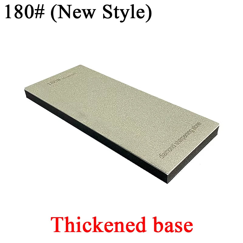 New Thickened Non-Slip Base Diamond Stone Kitchen Knife Sharpening System Tool 15 Degree Sharpener Whetstone Leather Polishing