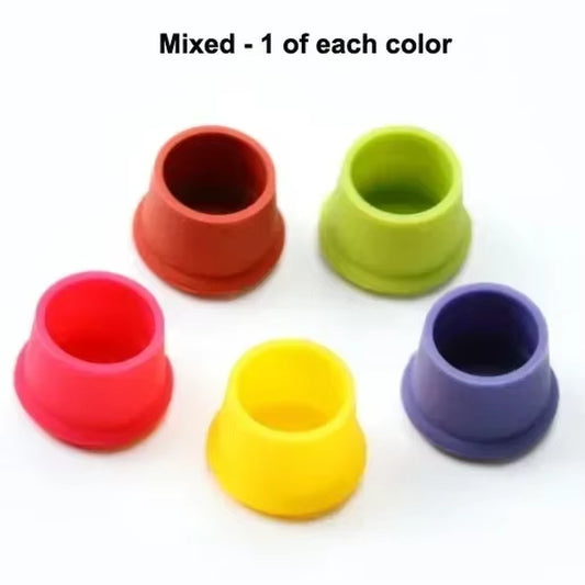 Flexible Silicone Beer Cork Cocktail Glass Bottle Stopper, Durable Bar Accessories, House Wine Bottle Cap, Seal, Food Grade, Bar