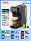 6In1 Capsule Coffee Machine Hot/Cold Multiple Espresso Cafetera Cappuccino Coffee Maker Dolce Gusto Nespresso Powder H1B