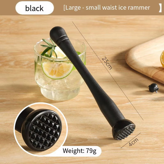 1PC 23/25Cm Shaker Cup Juicer Stick Cocktail Popsicle Bar Lemon Hammer Press Mash Juice Stick Popsicle Smash Batter Kitchen Tool