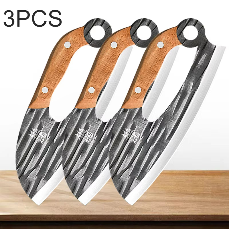 Chopping Knife Labour-Saving Chopper Household Kitchen Ultra-Sharp Slicing Knife Cut Vegetables and Meat Professional Chef Knife