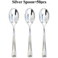 75 Pieces Gold Plastic Silverware- Party Flatware Set-Heavyweight Plastic Cutlery- Includes 25 Forks, 25 Spoons, 25 Knives