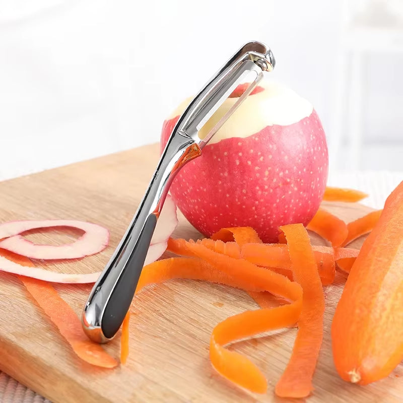 High-Quality Peeler for Kitchen Stainless Steel Rotating Blade Peeler Super Sharp Fruit Potato Carrot Essential Kitchen Tool