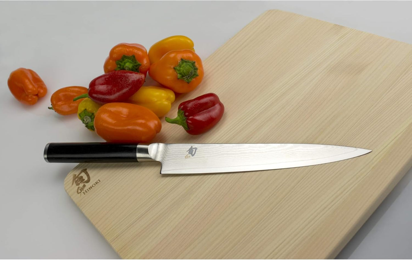 Classic 6" Utility Knife, Handcrafted Japanese Kitchen Knife, VG-MAX Core with Damascus Stainless Steel Cladding, Pakkawood Handle, Precision and Sharpness for Professional and Home Chefs