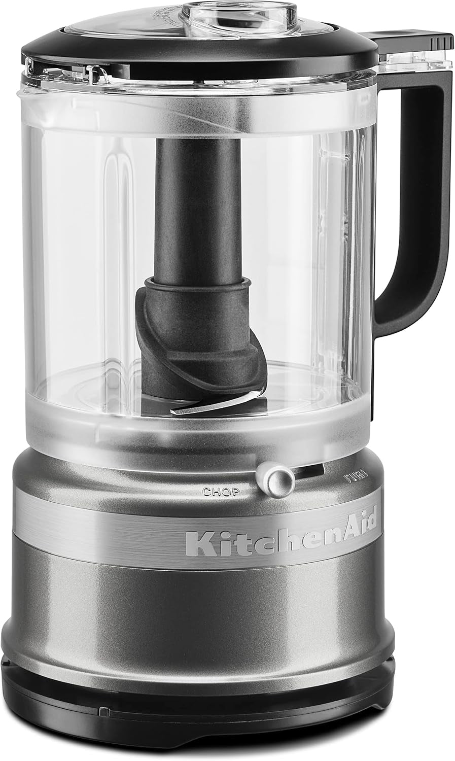 Classic Series 4.5 Quart Tilt-Head Stand Mixer K45SS, White & 5 Cup Food Chopper - KFC0516, Contour Silver