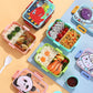 Cute Lunch Box for Kids Girls Boys with Compartments Bento Lunch Box School Child Leakproof Children'S Food Snack Boxes New 2024