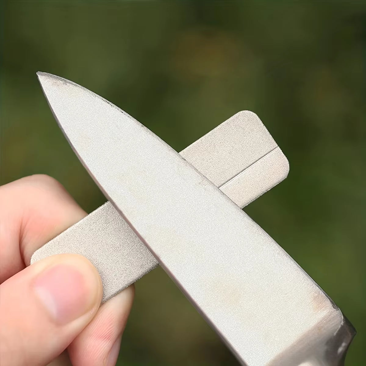 Knife Sharpener Diamond Pocket Tools Mini Keychain Outdoor Camping Sharpener Outdoor Camping Tool Emery Nail File