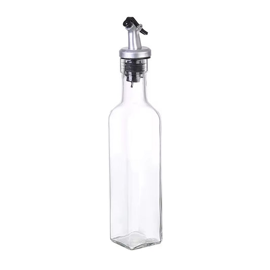 150ML/250ML/500ML Oil Pot Plastic Leak-Proof Kitchen Seasoning Soy Sauce Vinegar Bottle Transparent Olive Oil Bottle