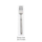 Retro Scrub 304 Stainless Steel Flatware Kitchen Cutlery Set Steak Knife Fork Spoon Set Dessert Fork Vintage Restaurant Cutlery