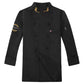 Unisex Chef Jacket Men and Women Short/Long Sleeve Cook Shirts Ear of Wheat Embroidery Restaurant Hotel Uniform