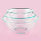 Glass, 3-Piece, 3 PC Mixing Bowl Set