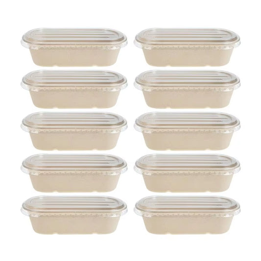 Containers Boxes Go Disposable Food to Box Paper Take Out Lunch Container Salad Packing School Trays Takeout Lids Plates Plastic