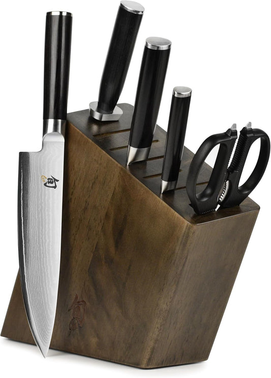 Classic 6-Piece Slim Knife Block Set