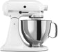 Artisan Series 5 Quart Tilt Head Stand Mixer with Pouring Shield KSM150PS, Almond Cream