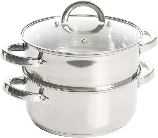 Steamer Stainless Steel Cookware, 3.0-Quart