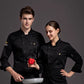 Chef Jacket for Men Women Cook Jacket Short Sleeve Restaurant Kitchen Work Uniform