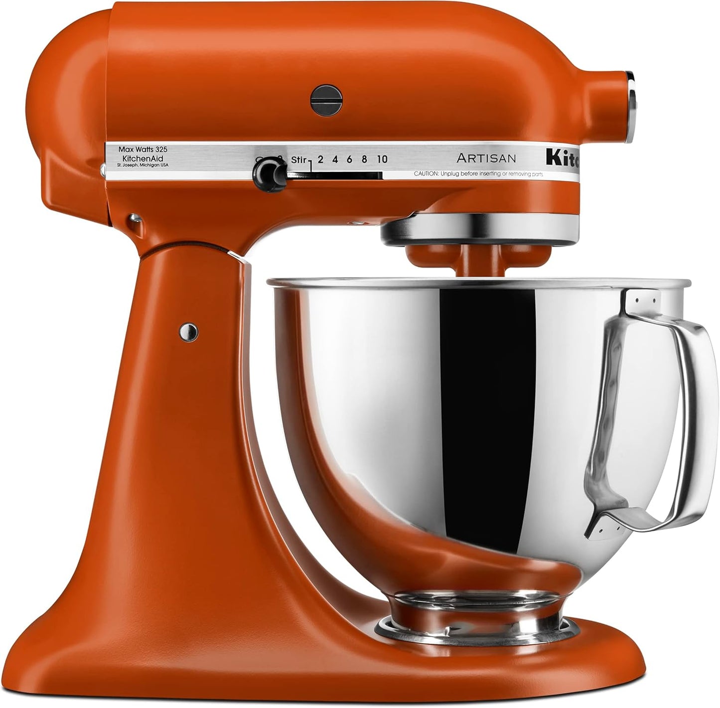 Artisan Series 5 Quart Tilt Head Stand Mixer with Pouring Shield KSM150PS, Almond Cream