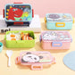 Cute Lunch Box for Kids Girls Boys with Compartments Bento Lunch Box School Child Leakproof Children'S Food Snack Boxes New 2024