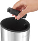 the Knock Box 10 Espresso Accessory, One Size, Brushed Stainless Steel