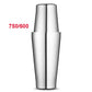 Stainless Steel Cocktail Shaker Mixer Wine Martini Boston Shaker for Bartender Drink Party Bar Tools 550ML/750ML