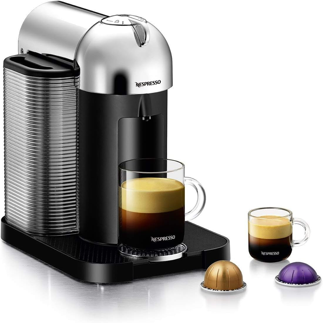 Vertuo Coffee and Espresso Maker by , Chrome