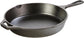 10.25 Inch Cast Iron Pre-Seasoned Skillet – Signature Teardrop Handle - Use in the Oven, on the Stove, on the Grill, or over a Campfire, Black