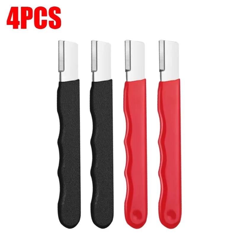 6/1PCS Quick Sharpener Alloy Steel Portable Manual Knives Grinding Sharpener Scissor Knife Sharpening Stone Kitchen Scraper Tool