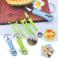 1Pc Green 4 in 1 Fruit Cutter Scoop Carving Knife Fruit Dig Pulp Separator Fruit Platter Kitchen Gadgets Acces