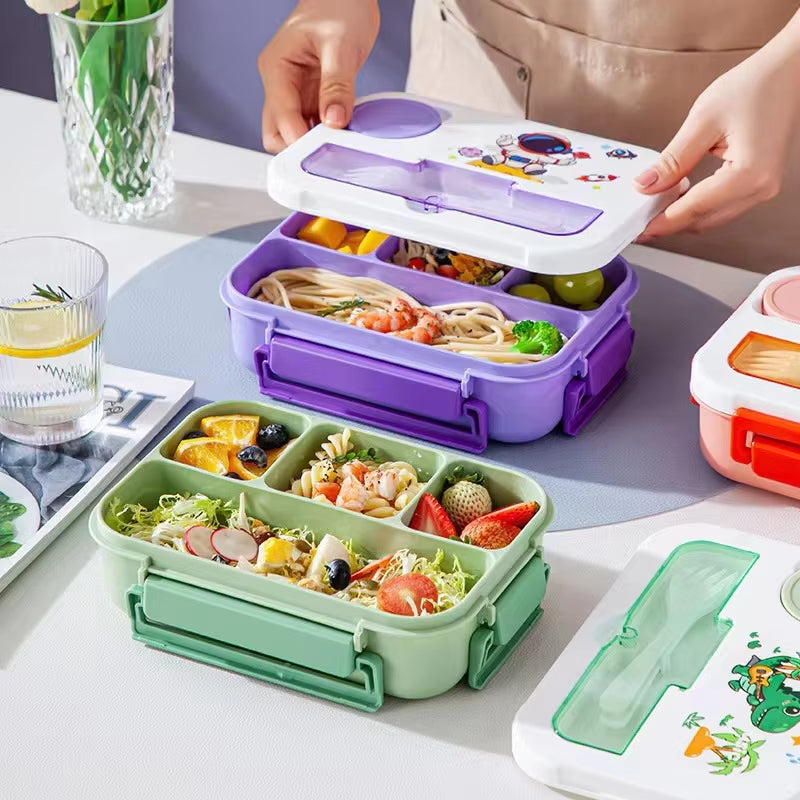 Kitchen Supplies, Food Grade Lunch Boxes, Bento Lunch Boxes, Multi Compartment Children'S Bento Lunch Boxes