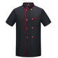 Chef Uniform Jacket Custom Embroidery Print Logo Cooking Clothes Kitchen Shirt Service Hotel Fast Food Hot Pot Cake Shop Coat