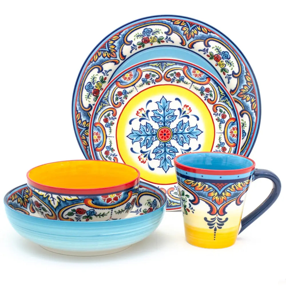 Zanzibar 20 Piece Stoneware Dinnerware Set