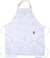 Premium Adjustable Waterproof Aprons for Women with Pockets | Poly-Cotton Cute Apron for Kitchen, Cooking & Baking