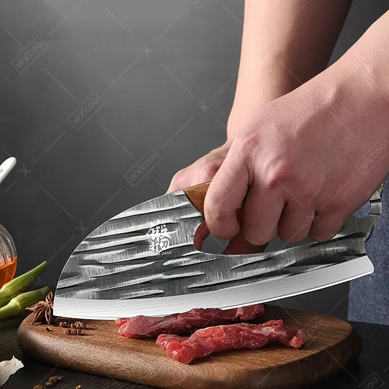 Chopping Knife Labour-Saving Chopper Household Kitchen Ultra-Sharp Slicing Knife Cut Vegetables and Meat Professional Chef Knife