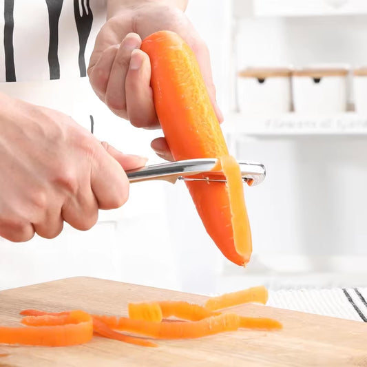 High-Quality Peeler for Kitchen Stainless Steel Rotating Blade Peeler Super Sharp Fruit Potato Carrot Essential Kitchen Tool