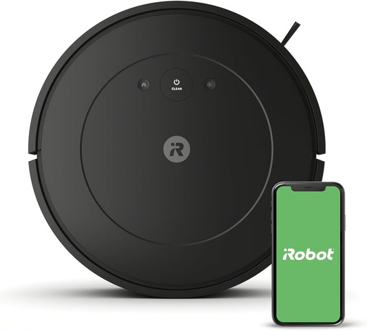 Roomba Vac Robot Vacuum (Q0120) - Easy to Use, Power-Lifting Suction, Multi-Surface Cleaning, Smart Navigation Cleans in Neat Rows, Self-Charging, Alexa